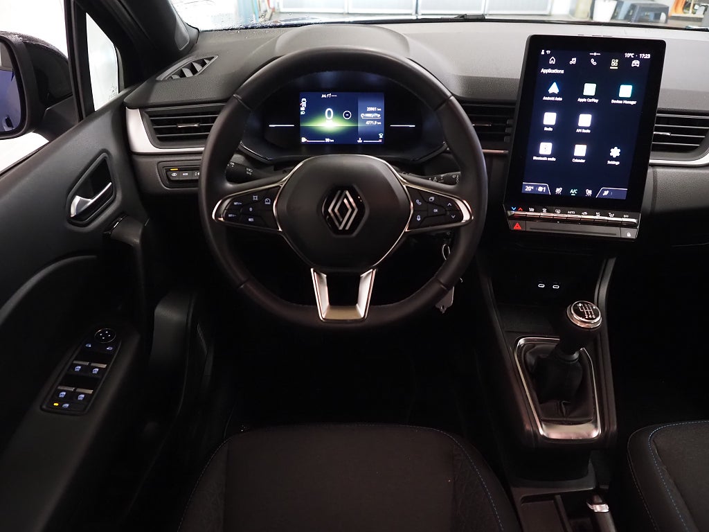 Renault Captur 1.0 TCe 90hk Evolution Kamera Carplay Lane Assist