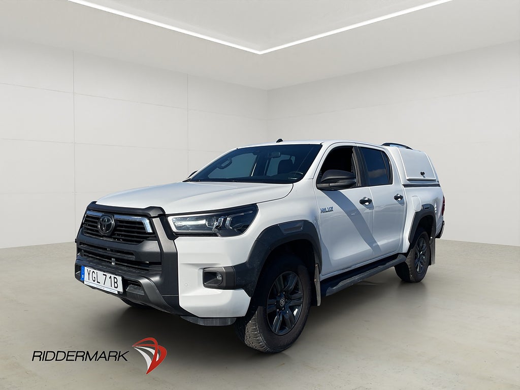 Toyota Hilux Invincible 2.8 4WD M/K-Värm Drag JBL Kåpa Moms