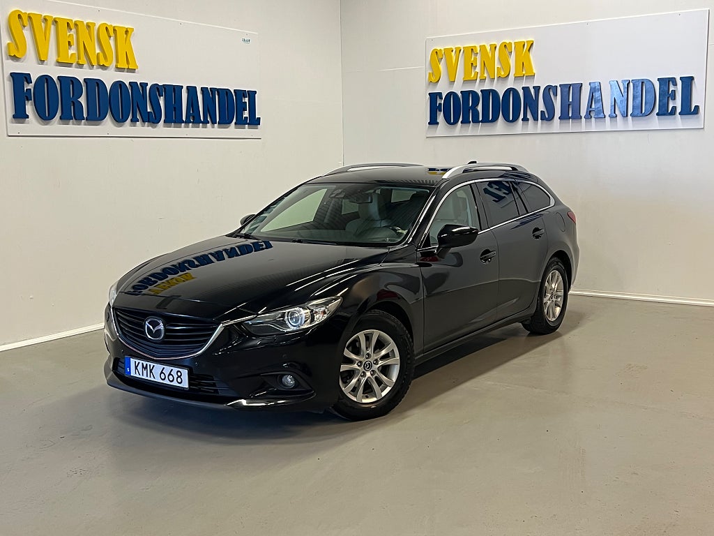 Mazda 6 2.2 SKYACTIV-D Optimum 175HK Nybesiktigad Automat Drag