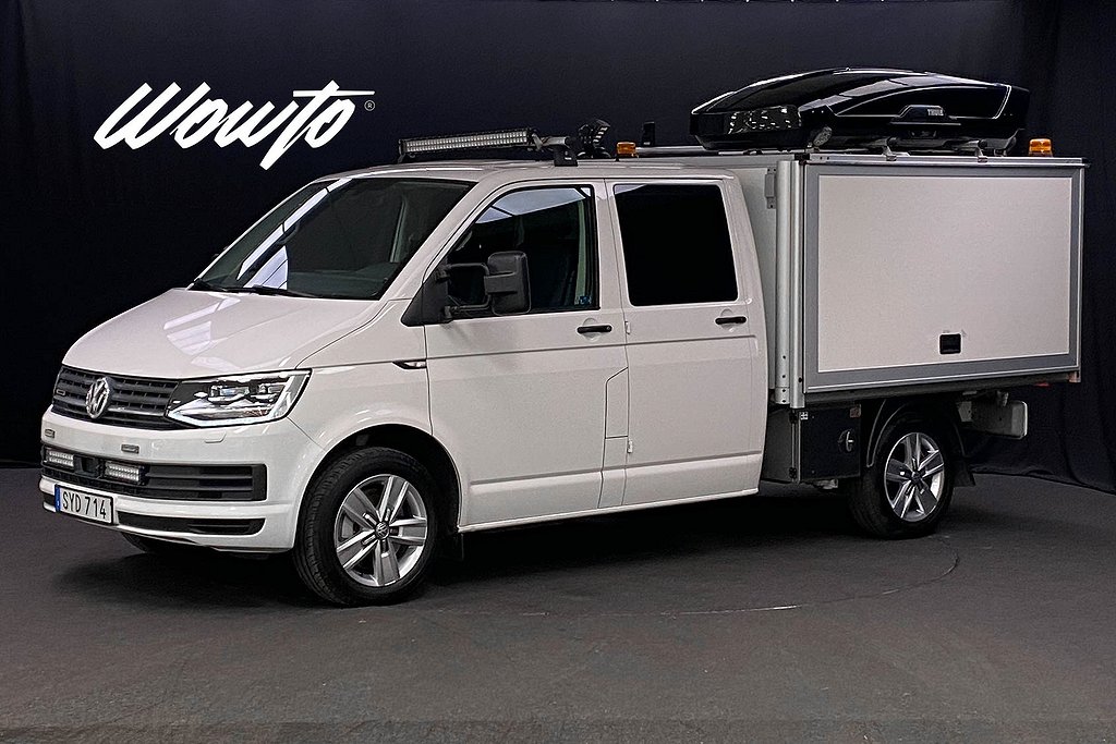 Volkswagen Transporter Dubbelhytt 2.0TDI 204HK 4M DSG /MOMS