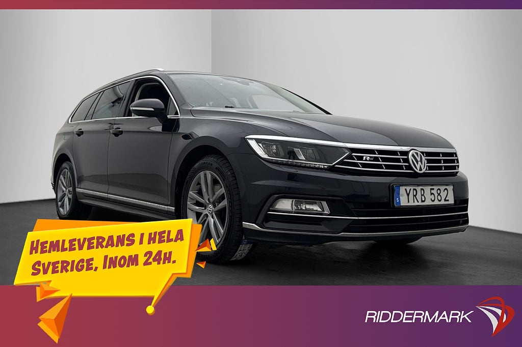 Volkswagen Passat 2.0 TDI R-Line Cockpit Värmare Skinn Drag