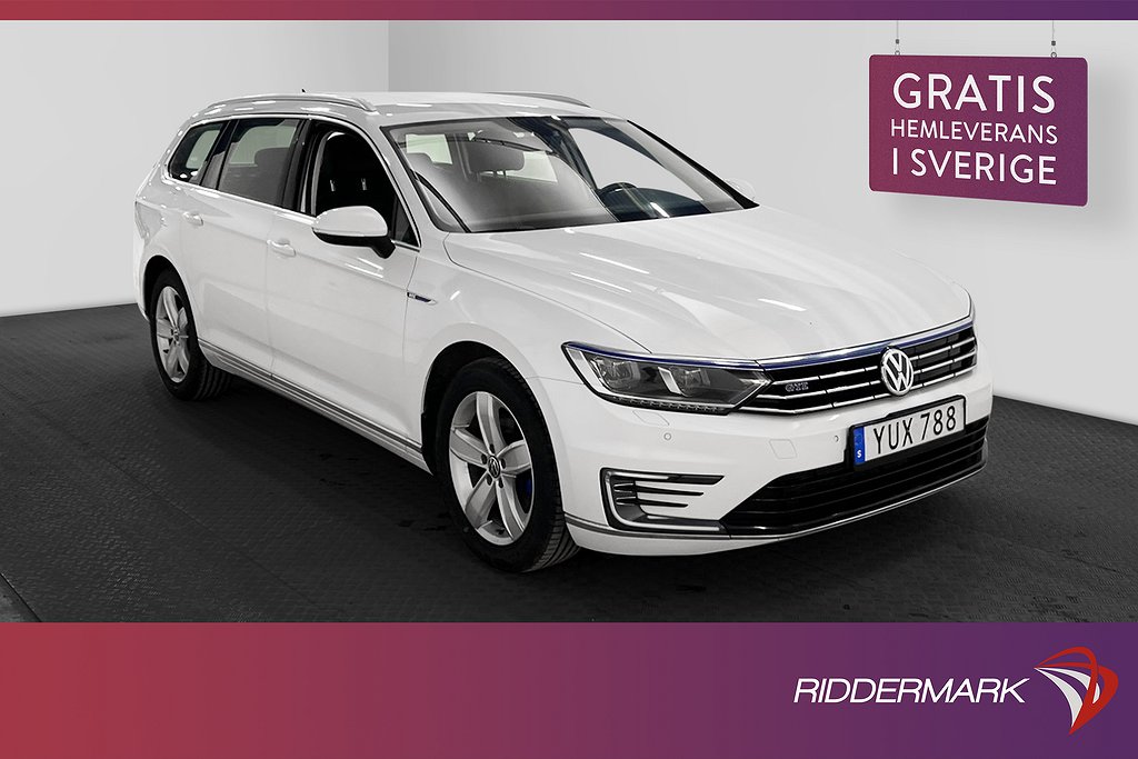 Volkswagen Passat GTE 218hk CarPlay ErgoComfort Skinn/Alcan