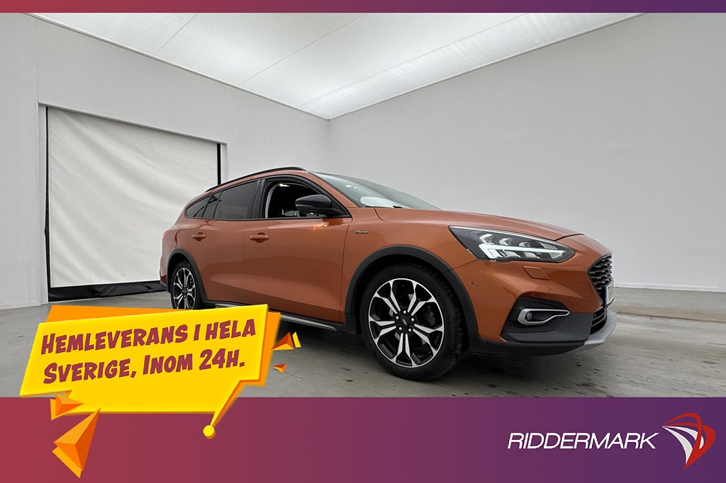 Ford Focus Active 1.0 EcoBoost 125hk Launch Edit Kamera Drag