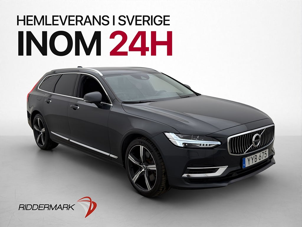 Volvo V90 Recharge T8 AWD Inscription H/K Drag Skinn Luft