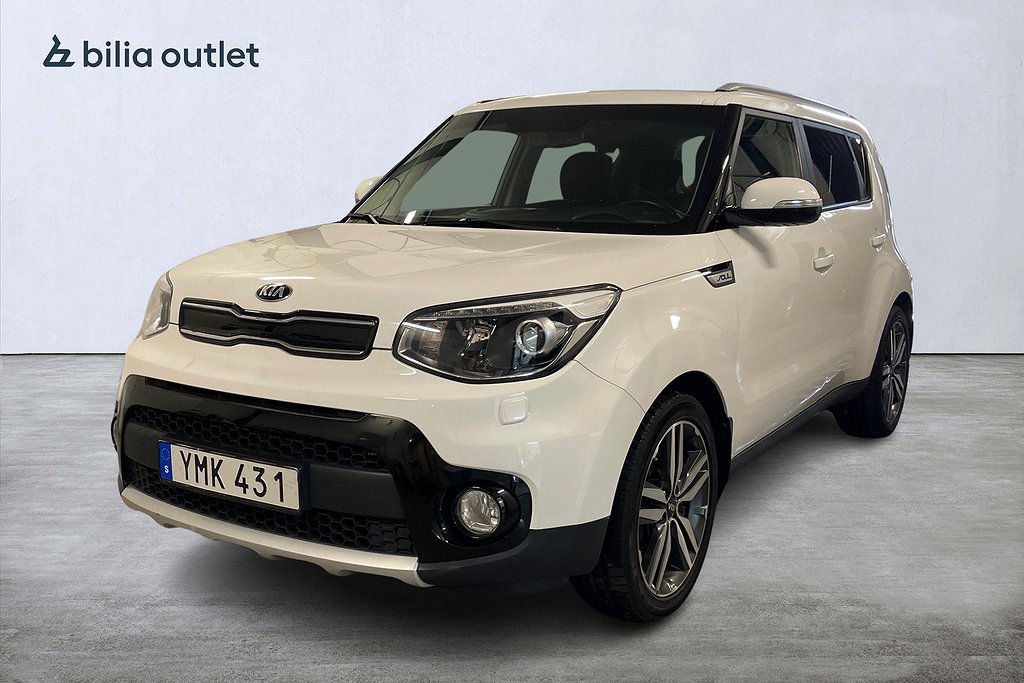 Kia Soul 1.6 CRDi DCT GLS B-Kam P-Sensor Navi 136hk