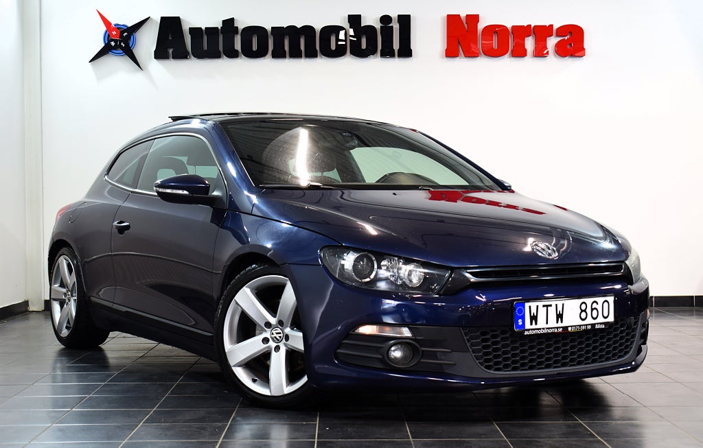 Volkswagen Scirocco 2.0 TSI GT Panorama/Taklucka/M-värmare/211Hk