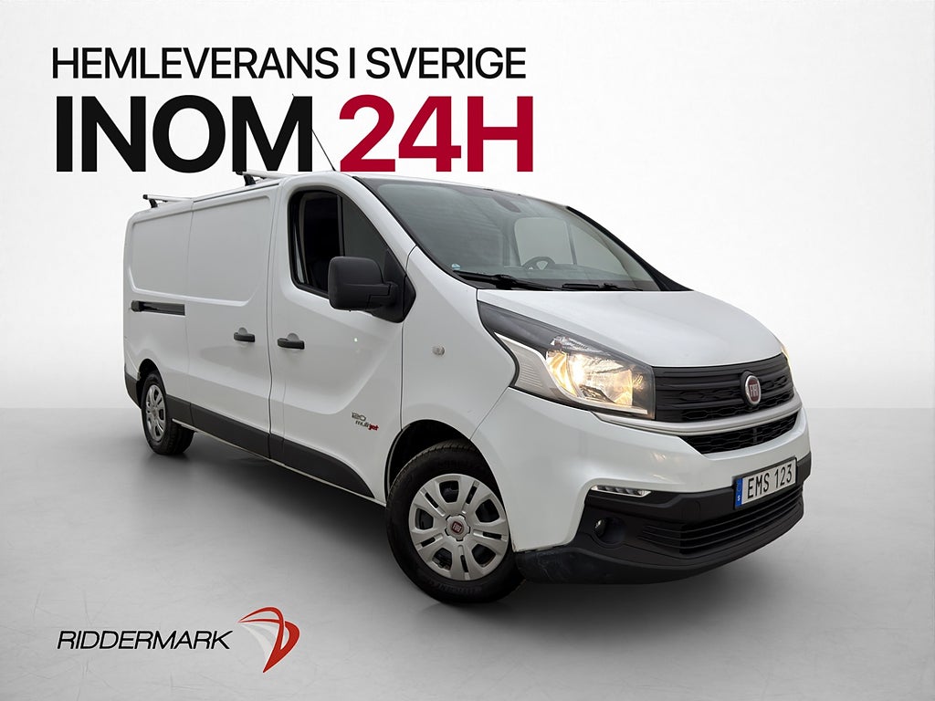 Fiat talento L2 Dragkrok PDC 3-Sits Farthållare Takräcke
