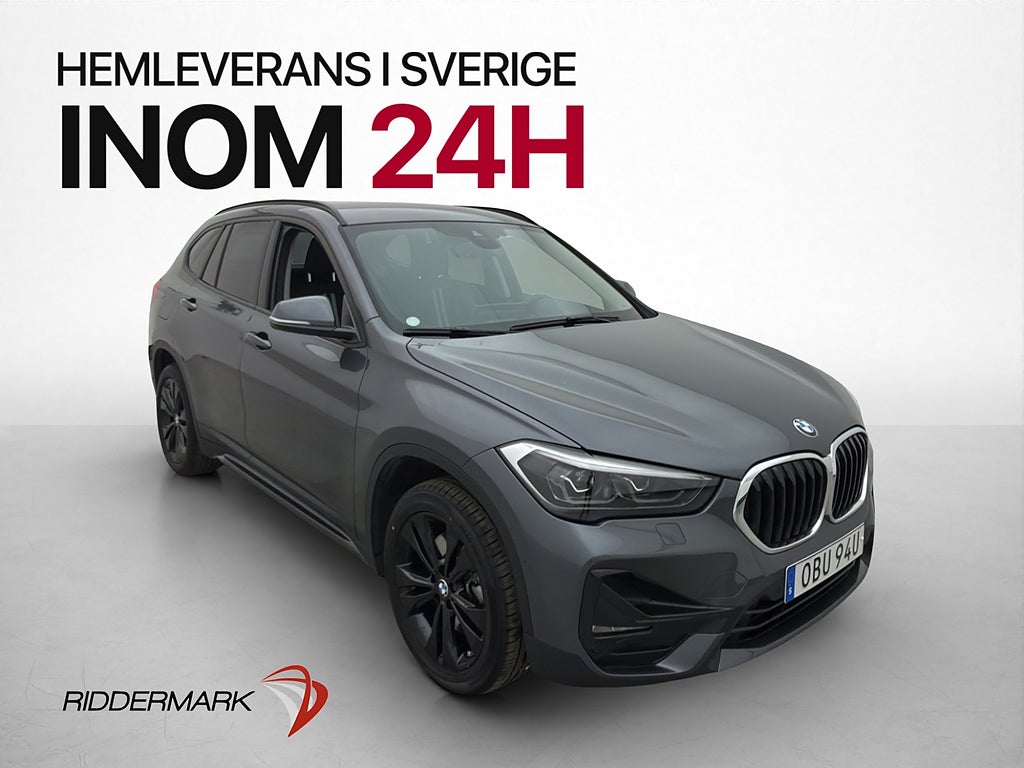 BMW X1 xDrive20d 190hk Sport line HUD Kamera Navi Dragkrok