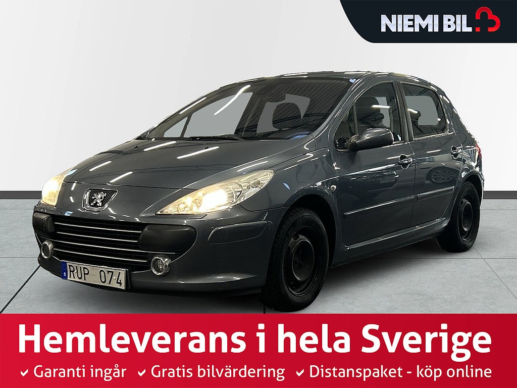 Peugeot 307 5-dörrar 1.6 S&V-hjul/Automat/Farthållare/AC