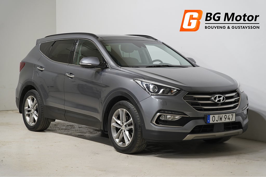 Hyundai Santa Fe 2.2 CRDi 200HK 4WD Aut Drag/Pano/360/Keyless
