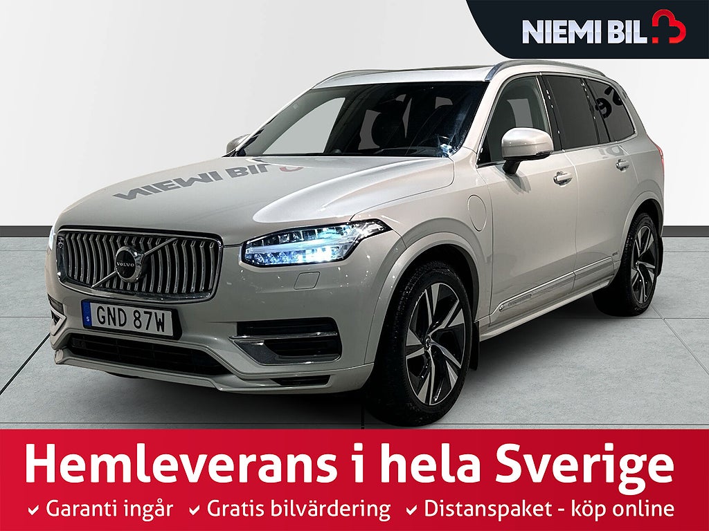 Volvo XC90 7-sits Recharge T8 AWD Inscription Pano 360° HuD SoV