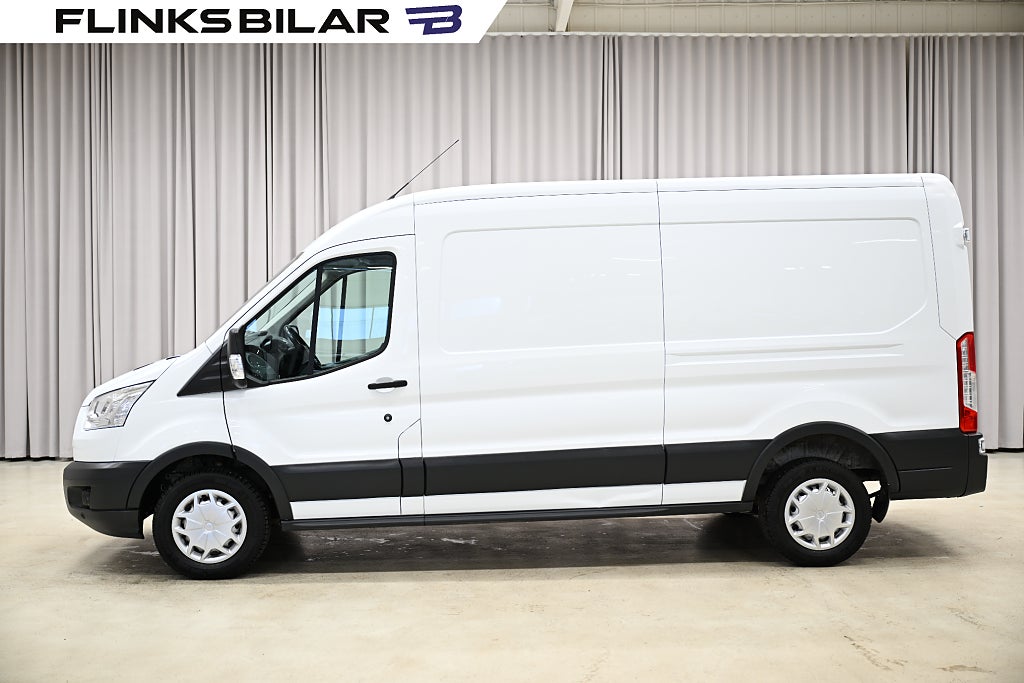 Ford transit 350 170HK L3H2 Automat|Drag|Värmare|Backkamera|Nykamrem