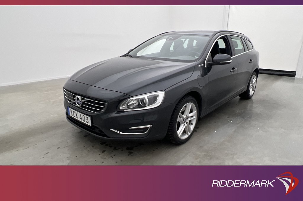 Volvo V60 D5 Plug-in AWD 231hk Classic VOC Värmare Navi Drag