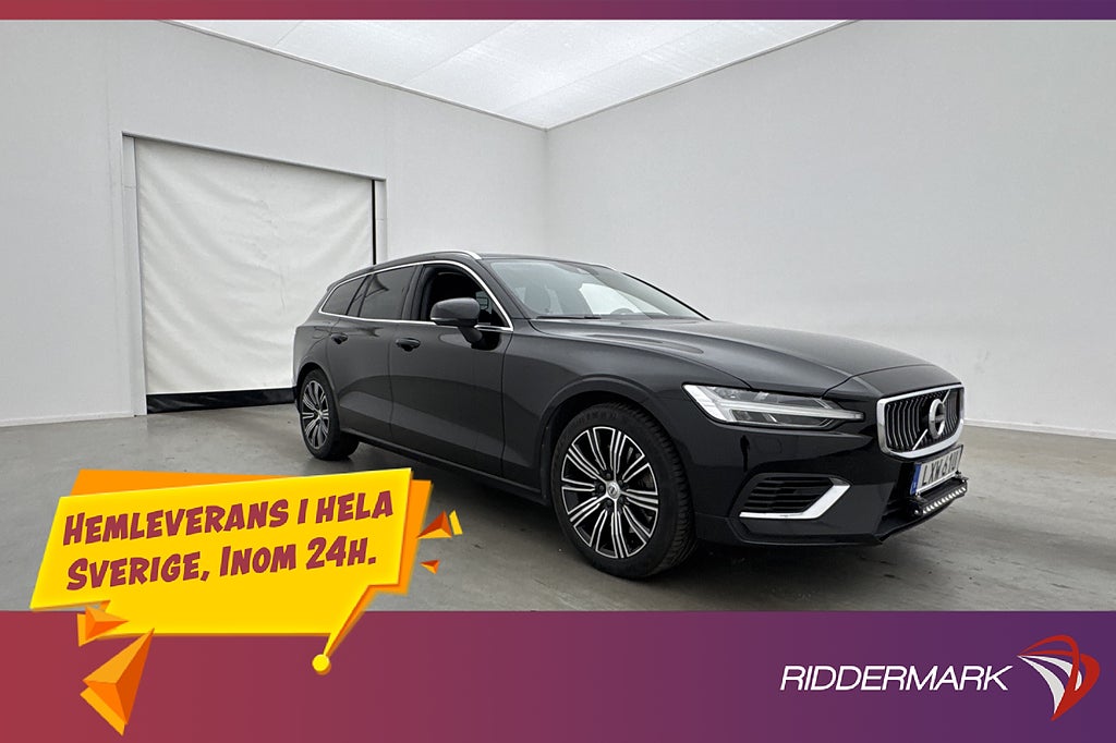 Volvo V60 T6 350hk AWD Värmare Kamera Carplay Dragkrok MOMS