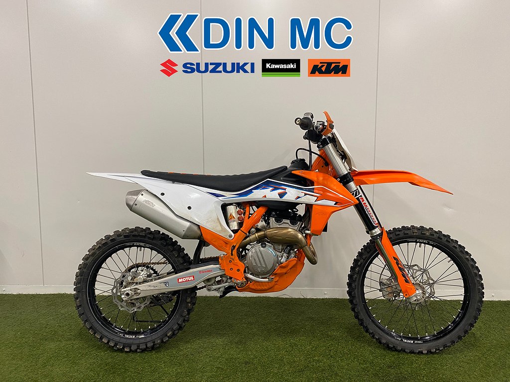 KTM 250 SX-F  "kolv endast 15 tim sen byte"