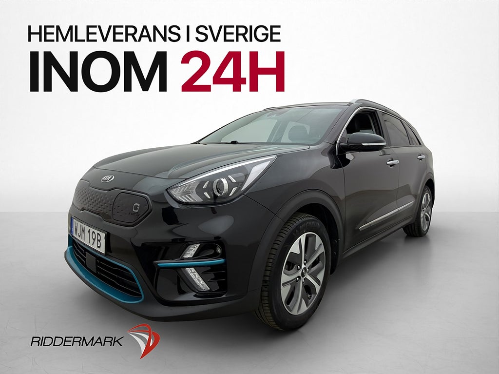 Kia E-Niro 64 kWh Advance P-Värm Kamera GPS CarPlay Rattvärm