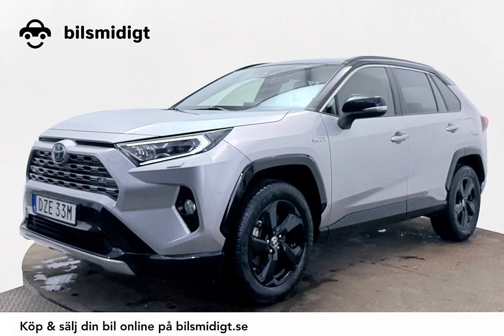 Toyota RAV4 Hybrid AWD-i Style Delläder Kamera Keyless Kamkedja 222hk