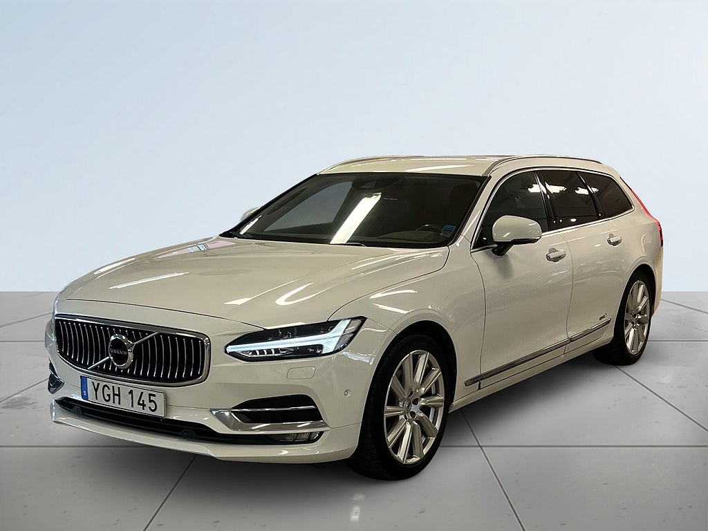 Volvo V90 D5 AWD Inscription Drag Dvärme Kamera Rattvärm Navi S&V