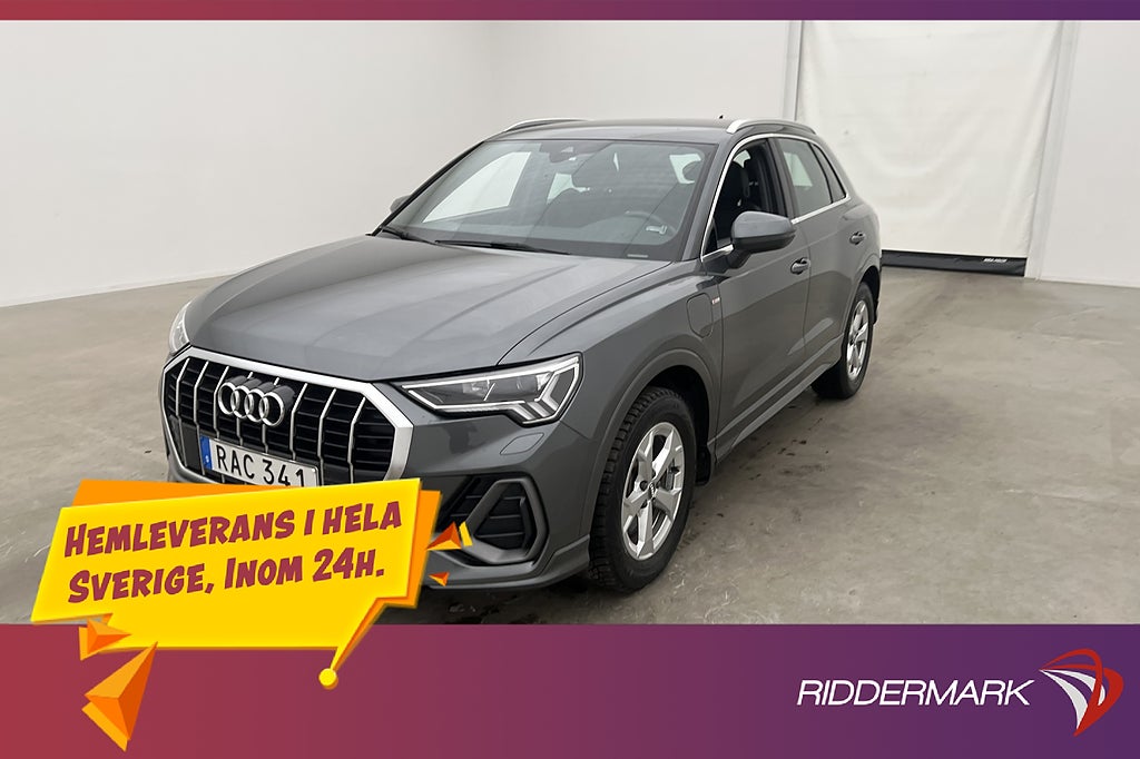 Audi Q3 45 TFSI e S-Line Cockpit Drag CarPlay Sensorer