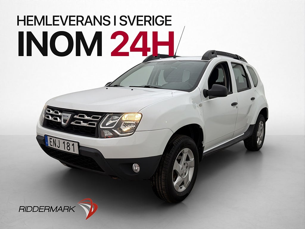 Dacia Duster 1.6 SCe 115hk 1-Brukare Rails BT CD-Spelare