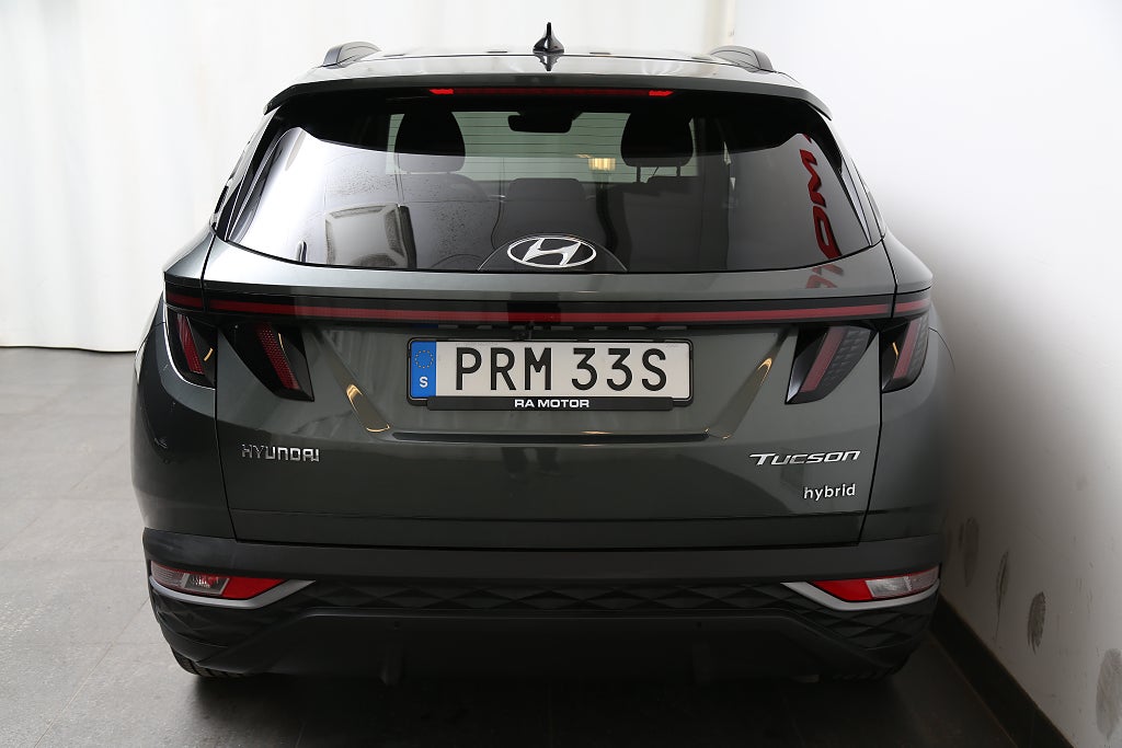 Hyundai Tucson 1,6T-GDi Hybrid 230hk 6AT 2WD Essential Motorvärmare 2021