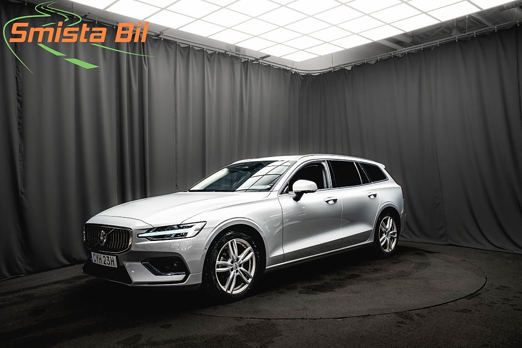 Volvo V60 B4 Inscription Plus Bright LÄDER DRAG H/K 360° MINNE