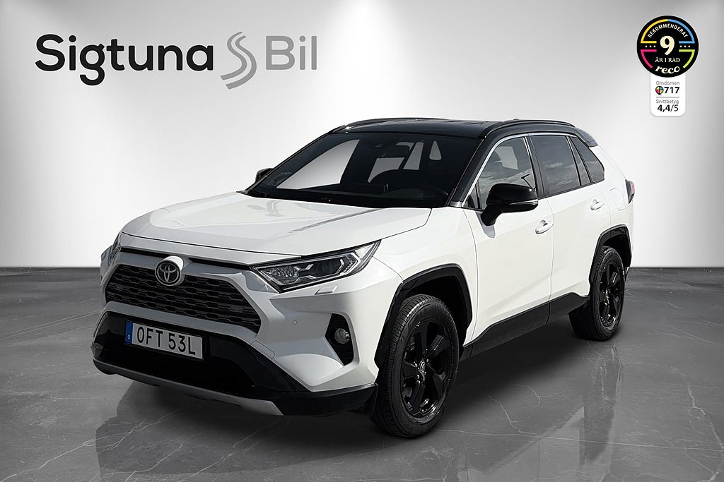 Toyota RAV4 Hybrid AWD-i E-CVT Style / Endast 1 ägare! 