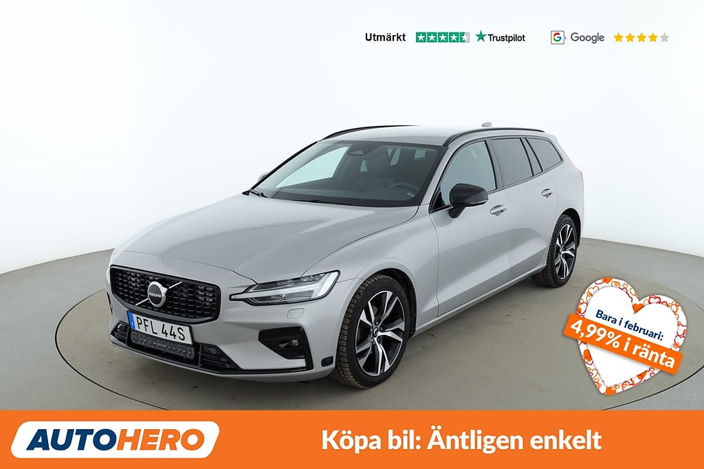 Volvo V60 B4 Plus Dark / Värmare, CarPlay, Minnesstol, VOC