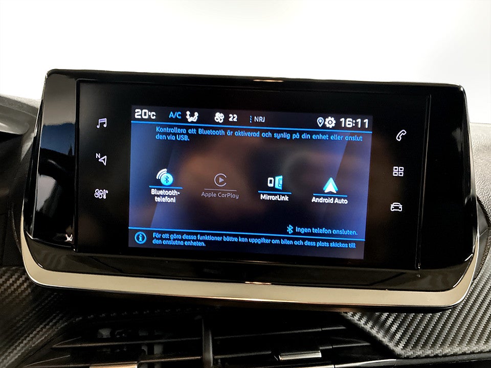 Bild på Peugeot 208 Allure 1.2 PT 100hk Aut  B-KAMERA CARPLAY