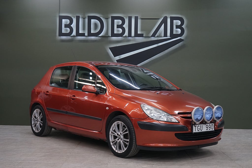 Peugeot 307 5-D 1.6 XT KAMBYTT NYBES DRAG 109HK