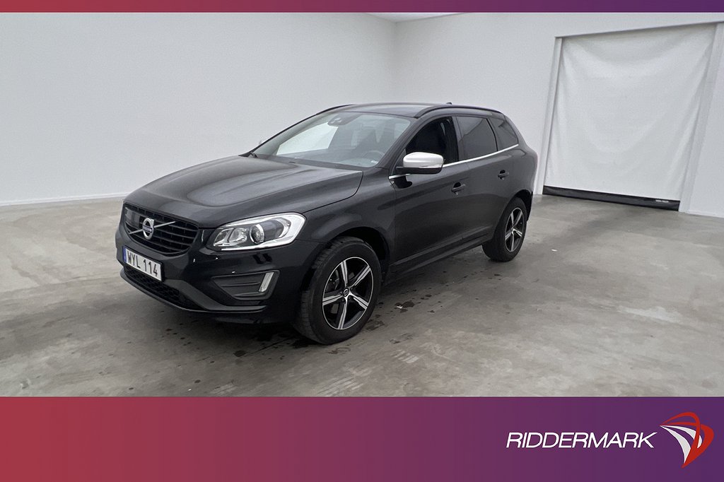 Volvo XC60 D4 190hk R-Design VOC Värm Sensorer Skinn Drag