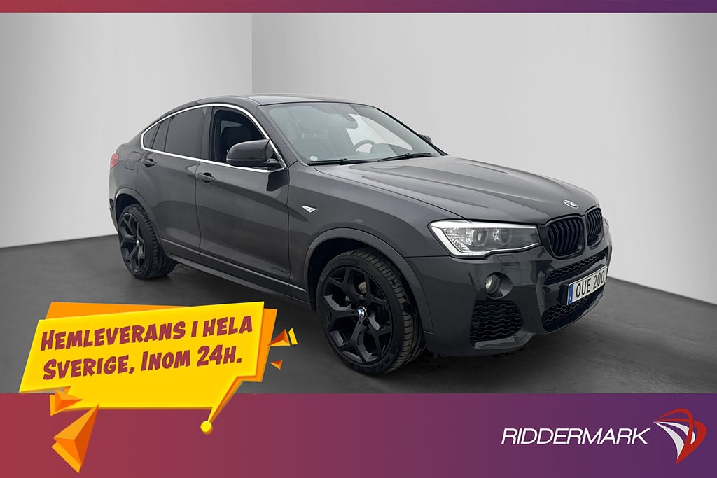 BMW X4 XDrive35d 313hk M Sport Taklucka Navi H/K Kamera