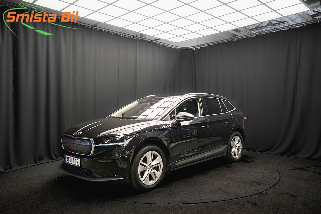 Skoda Enyaq iV 80x DRAG 360° HUD ELSTOL MINNE 1-ÄGARE MOMS 265hk