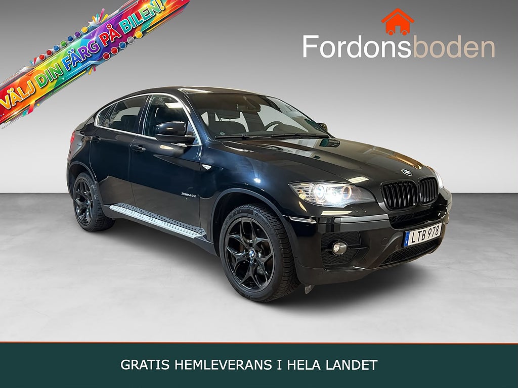 BMW X6 xDrive40d Sport line Navi Taklucka Skinn 306hk