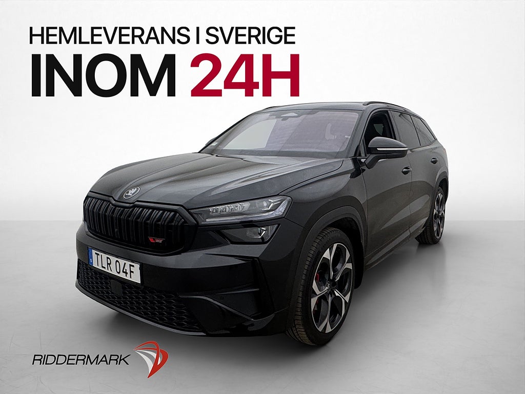 Skoda Kodiaq RS 2.0 TSI 4x4 7-Sits HUD Canton Värmare MOMS