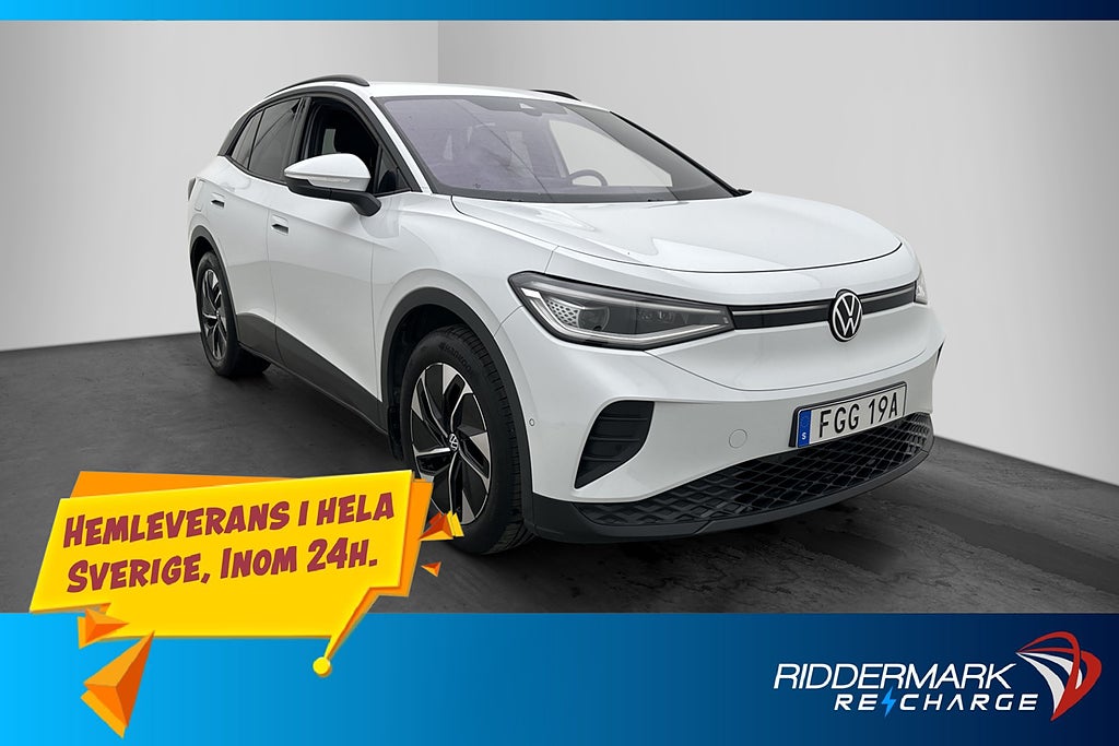 Volkswagen ID.4 Pro 4Motion MOMS Värmare Kamera CarPlay