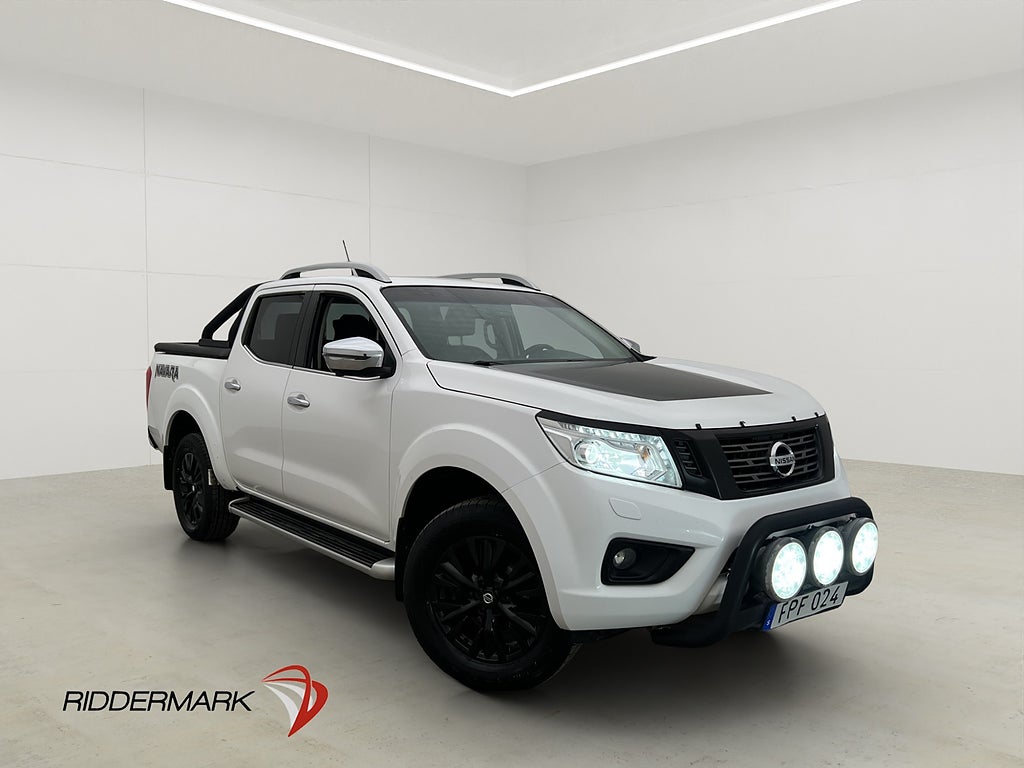 Nissan Navara 2.3dCi 4WD Dragkrok Diff Skinn Taklucka Moms