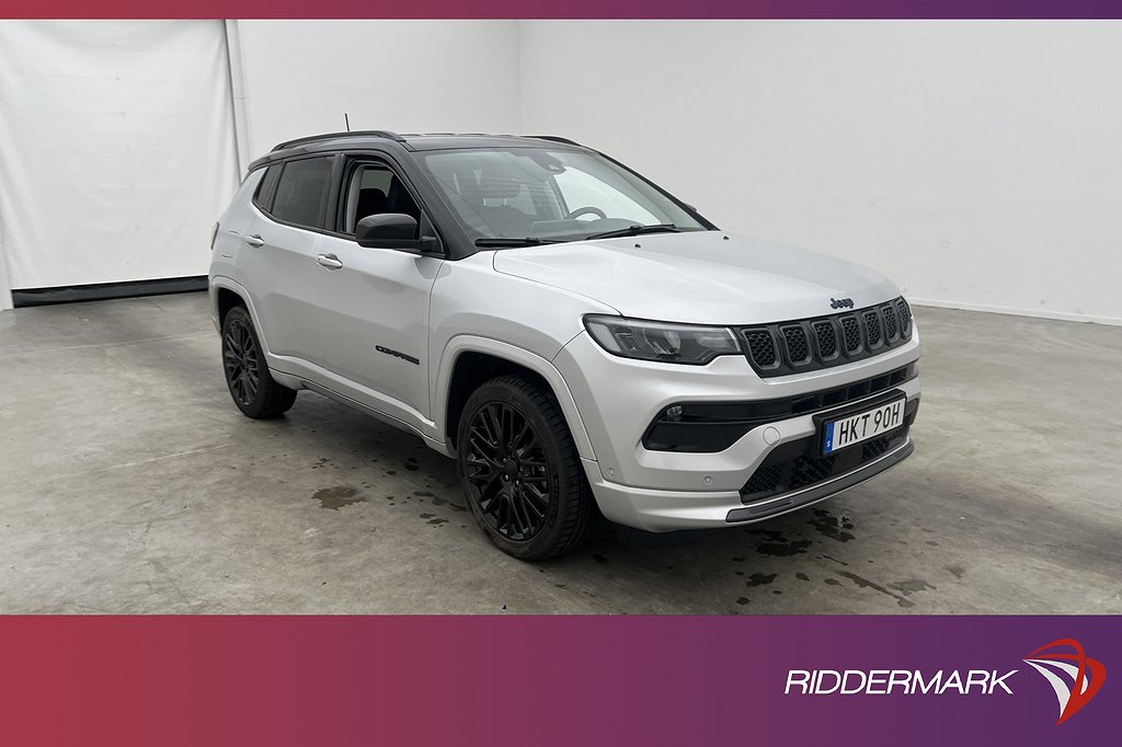 Jeep Compass 4xe 240hk Kamera Navi Skinn CarPlay Keyless