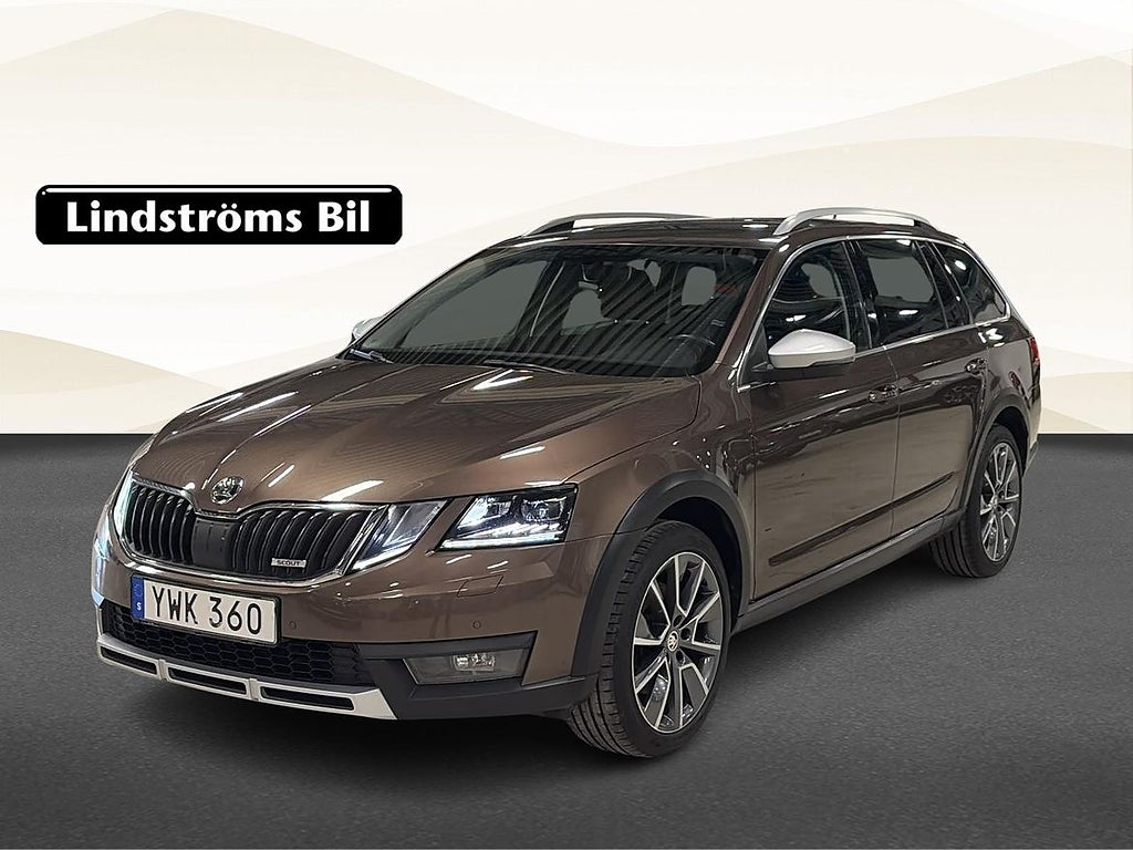 Skoda Octavia Scout 4X4 Premium Drag Värmare Navi Vinterhjul