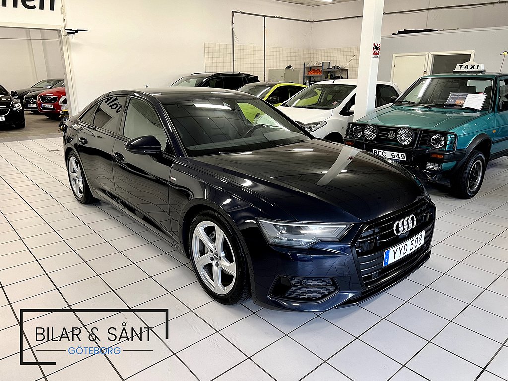 Audi A6 Sedan 40 TDI 2.0 S-Line 360° Black-Edition D-värmare