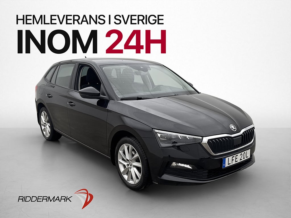 Skoda Scala TSI 115hk CarPlay Adaptiv 0,51L/mil 2-Brukare