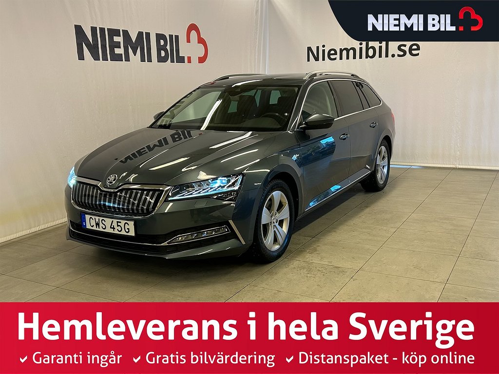 Skoda Superb iV 1.4 Plug-in L&K Drag/Dvärm/Kamera/Canton/SoV