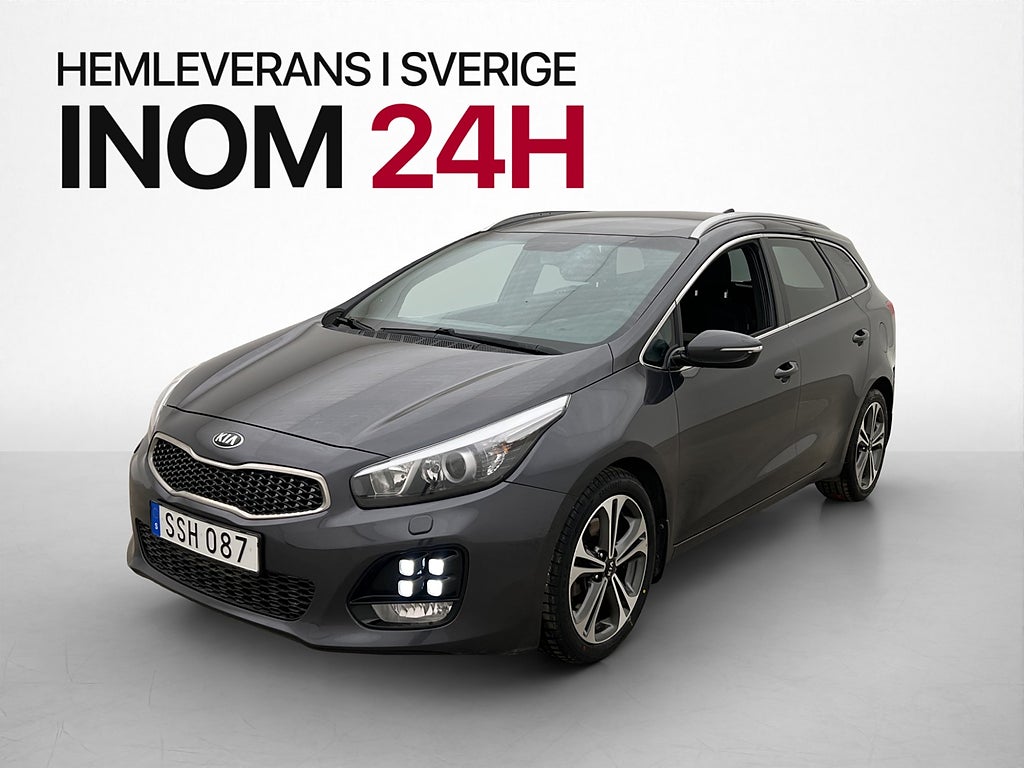 Kia Ceed 135hk GT-Line Kamera CarPlay Rattvärme