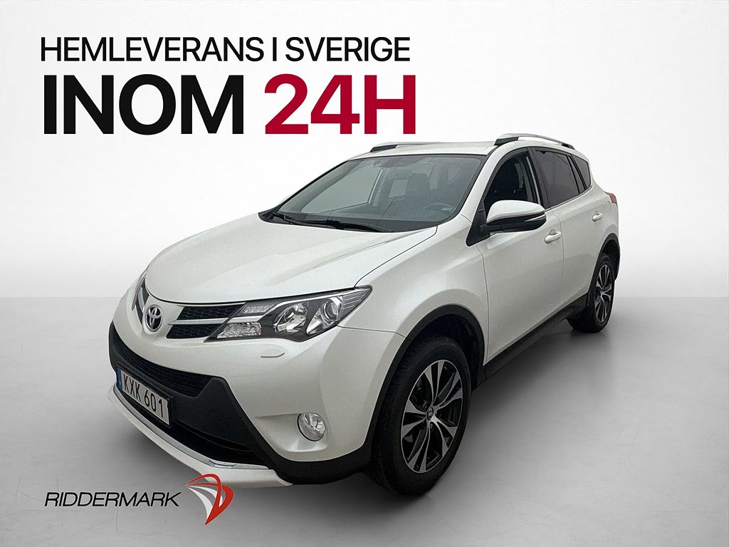 Toyota RAV4 AWD 151hk Edition Feel 1-Brukare Kamera Skinn
