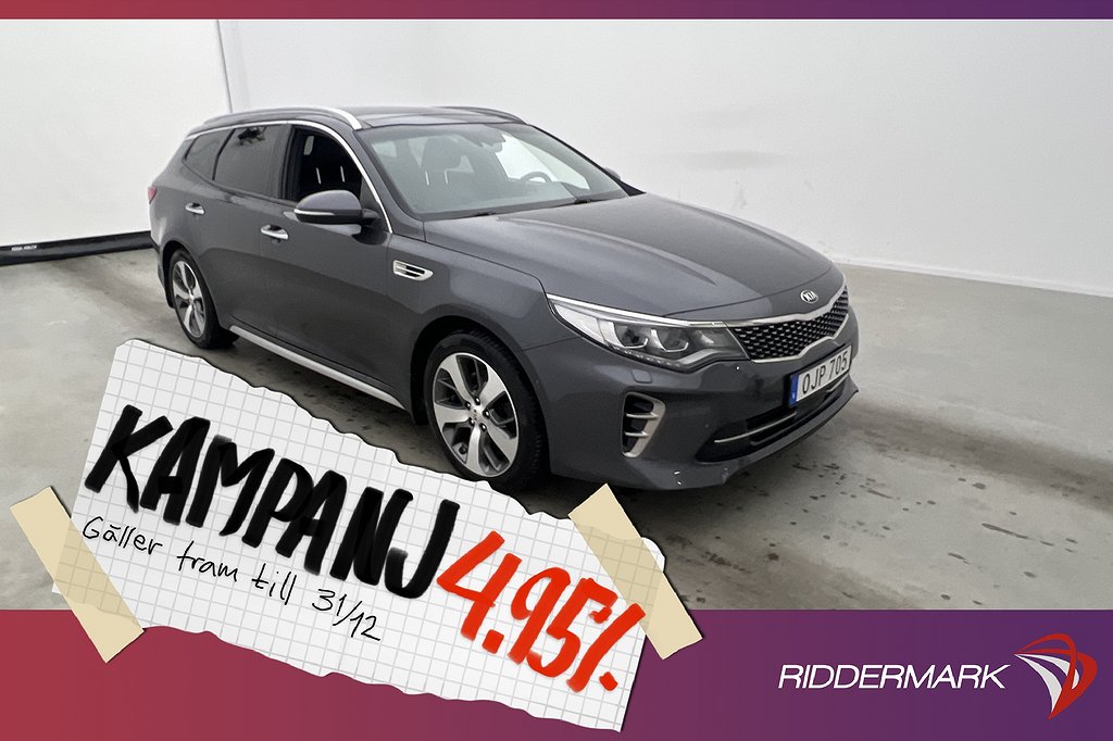 Kia Optima Sport Wagon GT-Line Pano H/K Skinn 4,95% Ränta