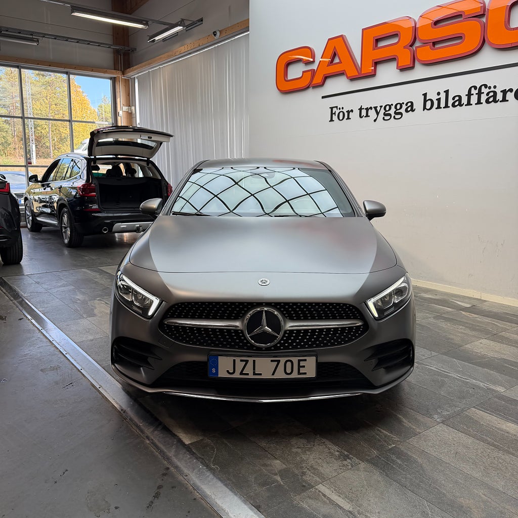 Mercedes-Benz A 250 e Sedan 8G-DCT AMG Line Backkamera 218hk