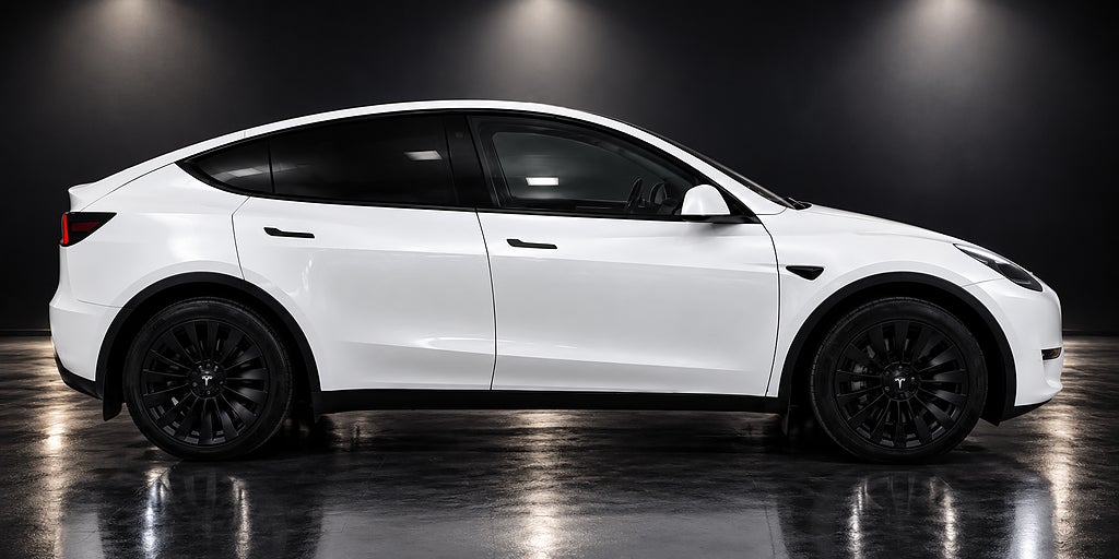 Tesla Model Y Drag / Turbin fälgar / Drag/1 äg/ Svensksåld/