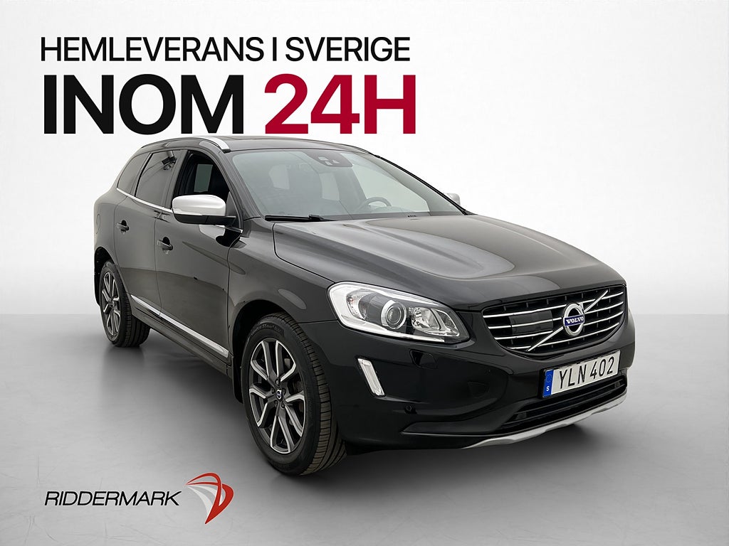 Volvo XC60 D4 AWD Classic Summum VOC Pano Kamera Skinn Drag