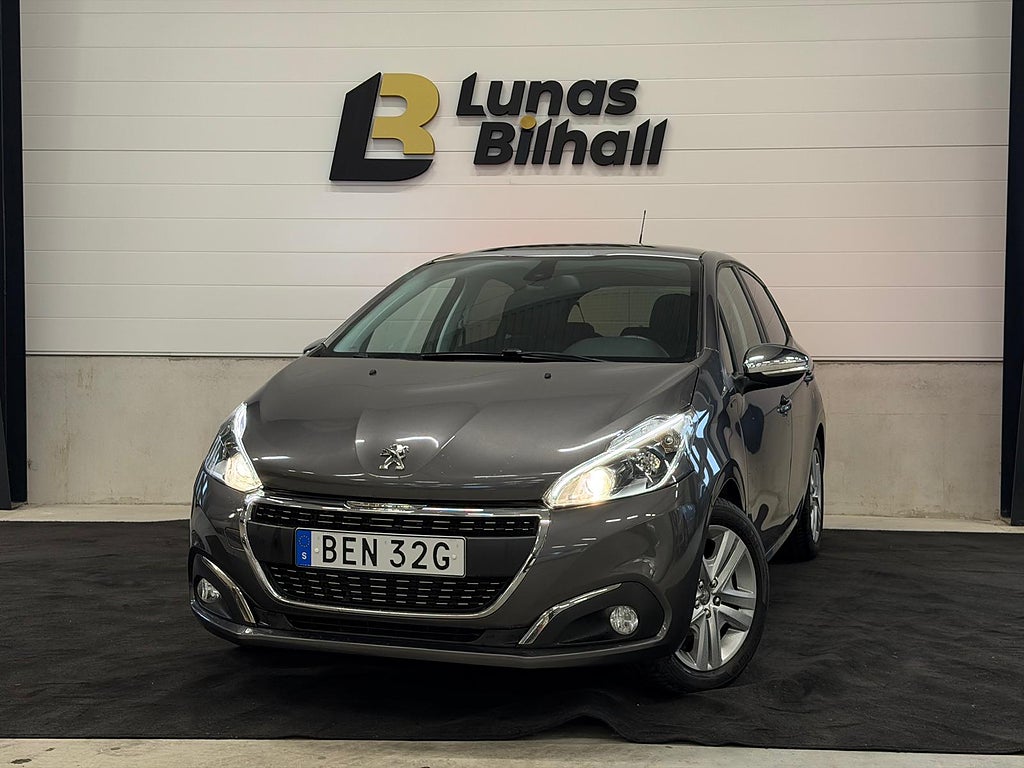 Peugeot 208 5-dörrar 1.2 PureTech 110 EAT Euro 6/Ny ser/3Äg/Automat