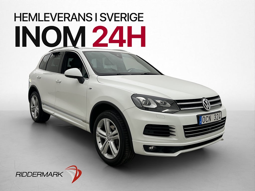 Volkswagen Touareg R Line Värmare 360° Luftfjädr Drag Pano